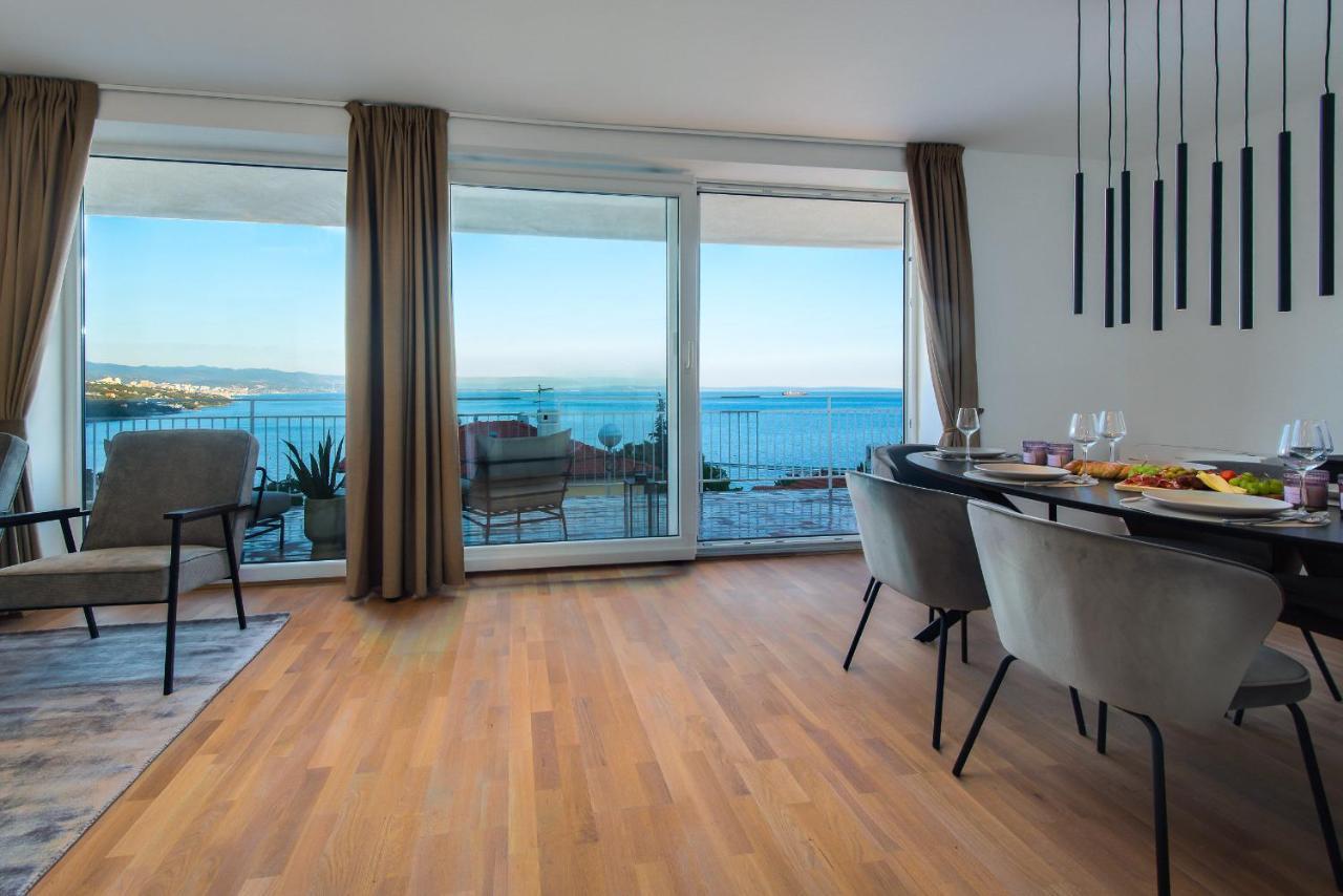 Premium Apartment With Beautiful Sea View, Short Walk To The Sea Опатия Екстериор снимка