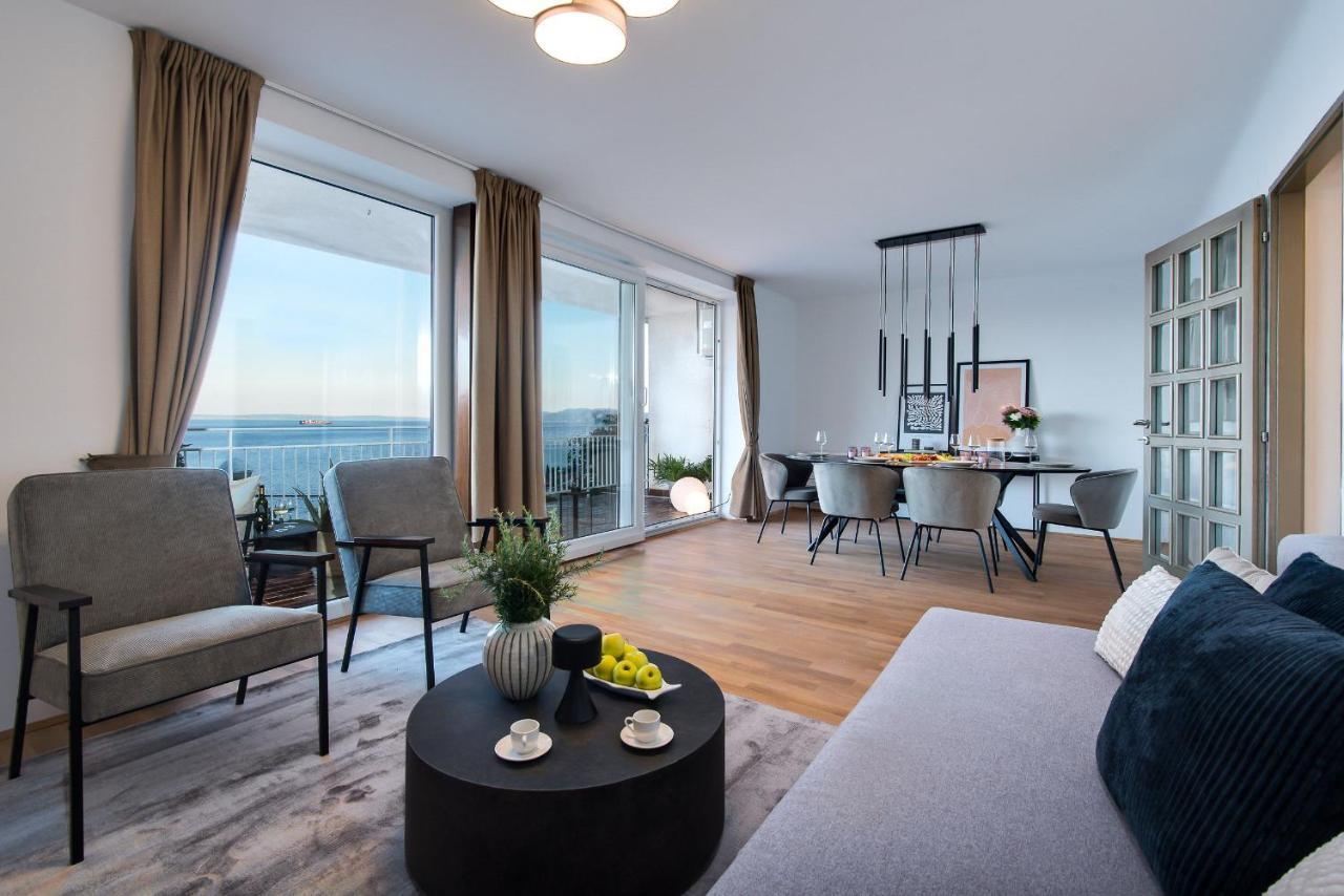 Premium Apartment With Beautiful Sea View, Short Walk To The Sea Опатия Екстериор снимка