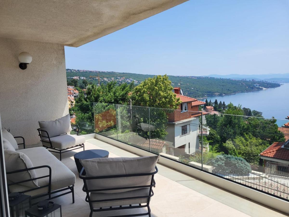 Premium Apartment With Beautiful Sea View, Short Walk To The Sea Опатия Екстериор снимка